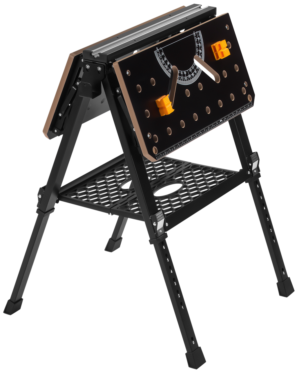 Folding Work and Clamping Table 454KG Load Capacity 70x65x92CM MDF KD11871