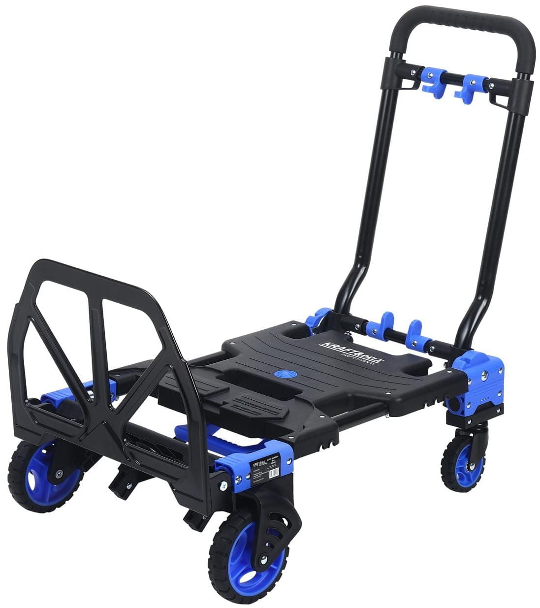 2-in-1 folding transport warehouse trolley 150kg KD3094
