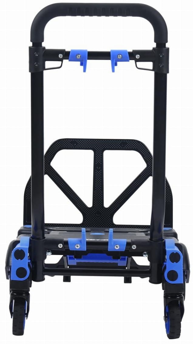 2-in-1 folding transport warehouse trolley 150kg KD3094