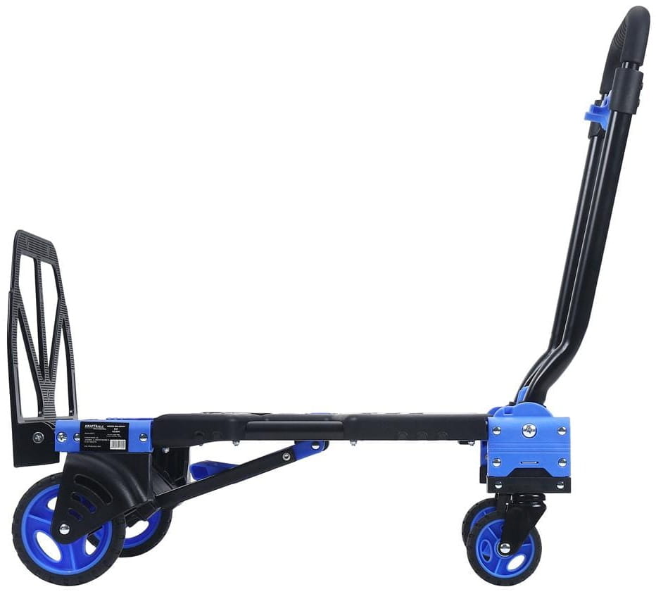 2-in-1 folding transport warehouse trolley 150kg KD3094