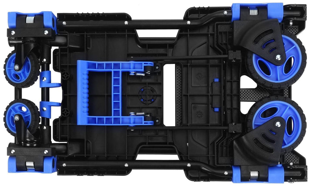 2-in-1 folding transport warehouse trolley 150kg KD3094