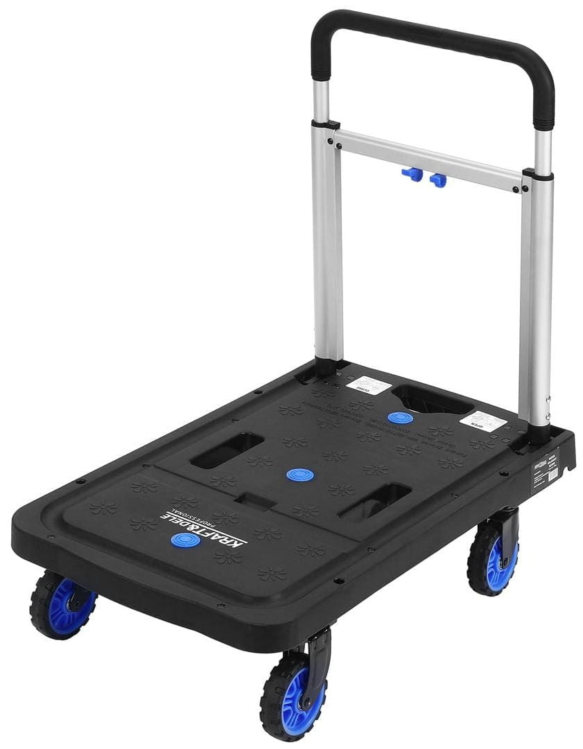 Folding platform transport warehouse trolley 150kg KD3093