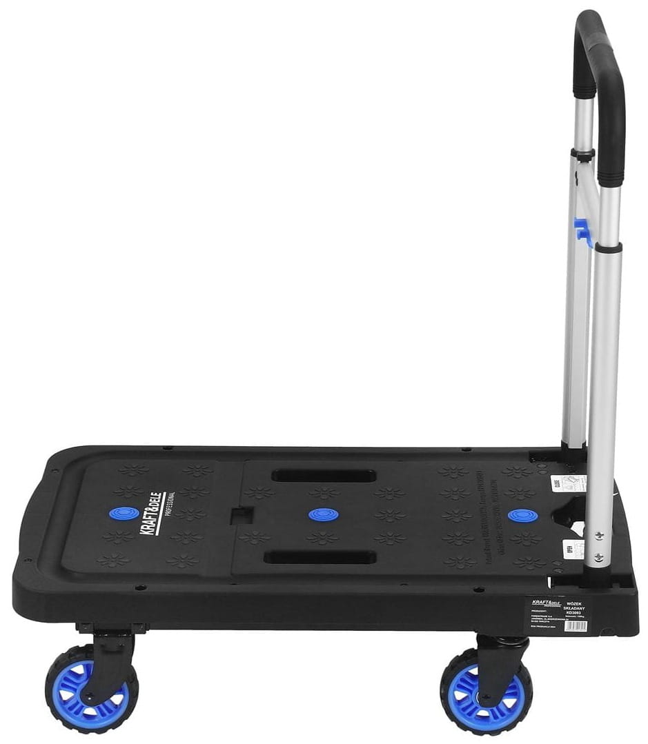 Folding platform transport warehouse trolley 150kg KD3093