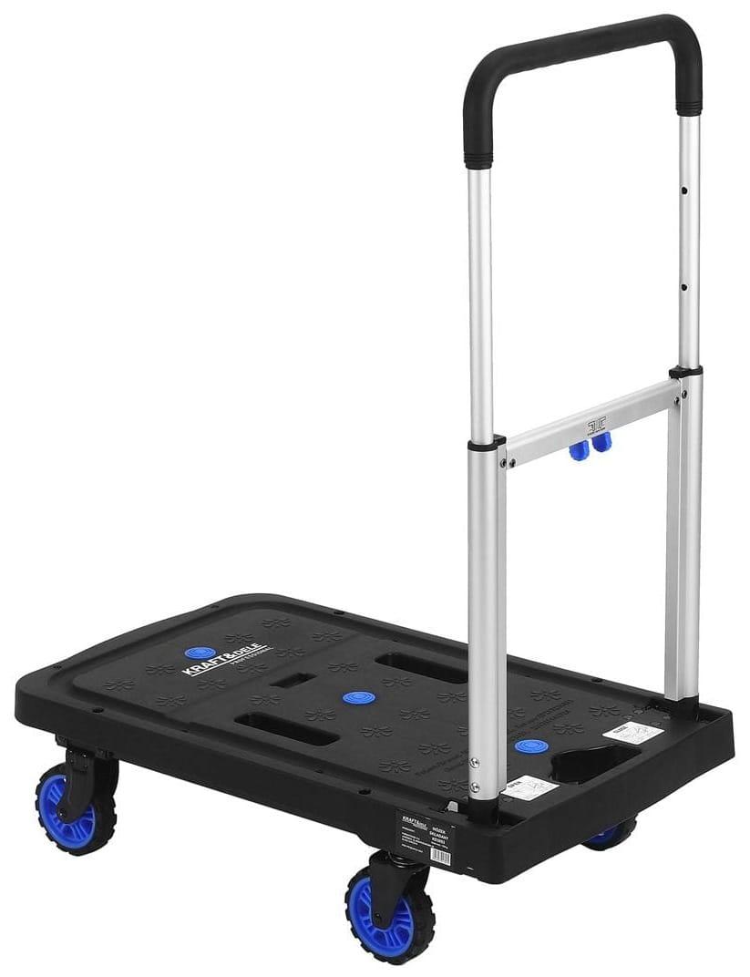 Folding platform transport warehouse trolley 150kg KD3093
