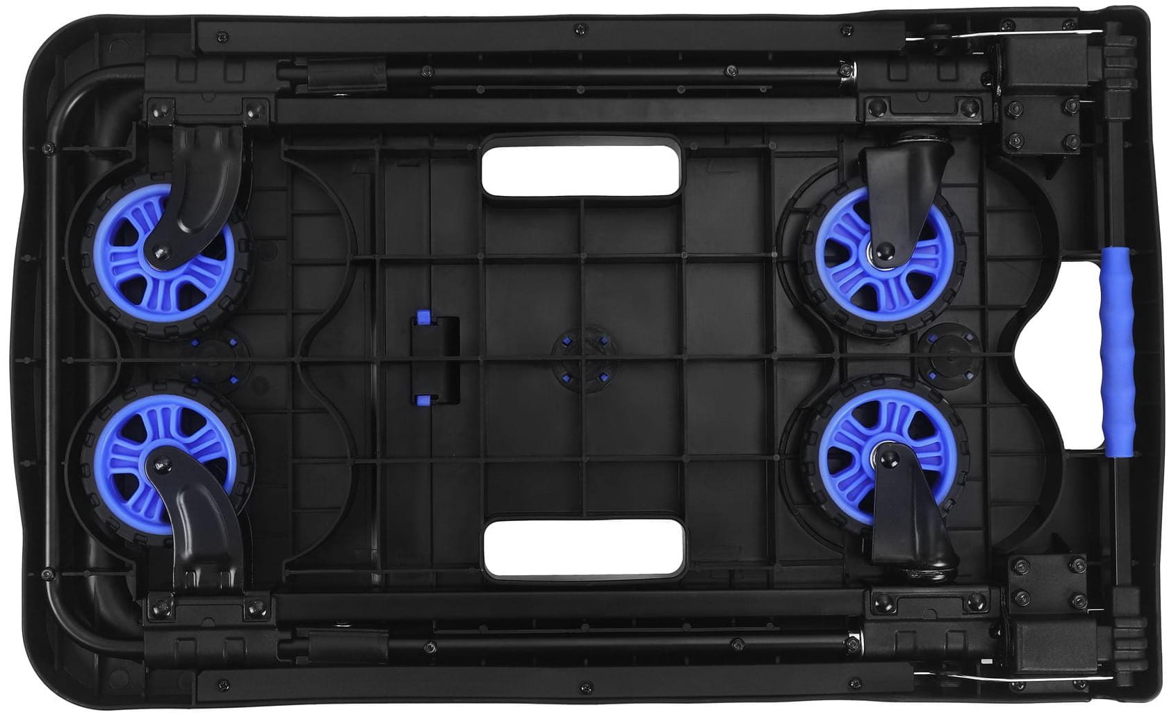 Folding platform transport warehouse trolley 150kg KD3093