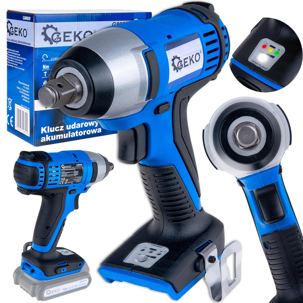 Cordless Impact Wrench 18V Li-Ion