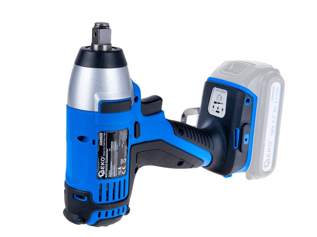 Cordless Impact Wrench 18V Li-Ion
