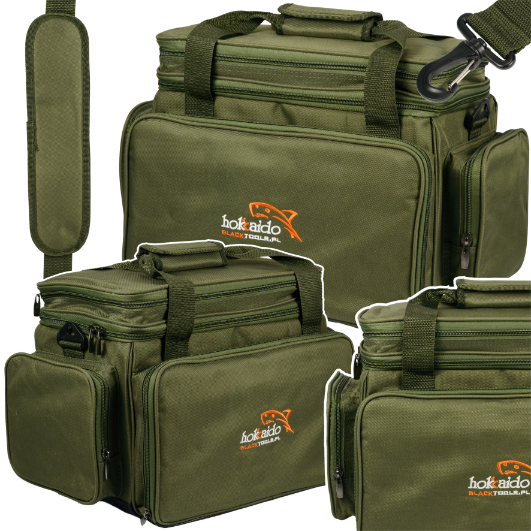 Kalastuskott kalastajale Hokkaido brändilt, 47x25x25 cm, õlarihmaga