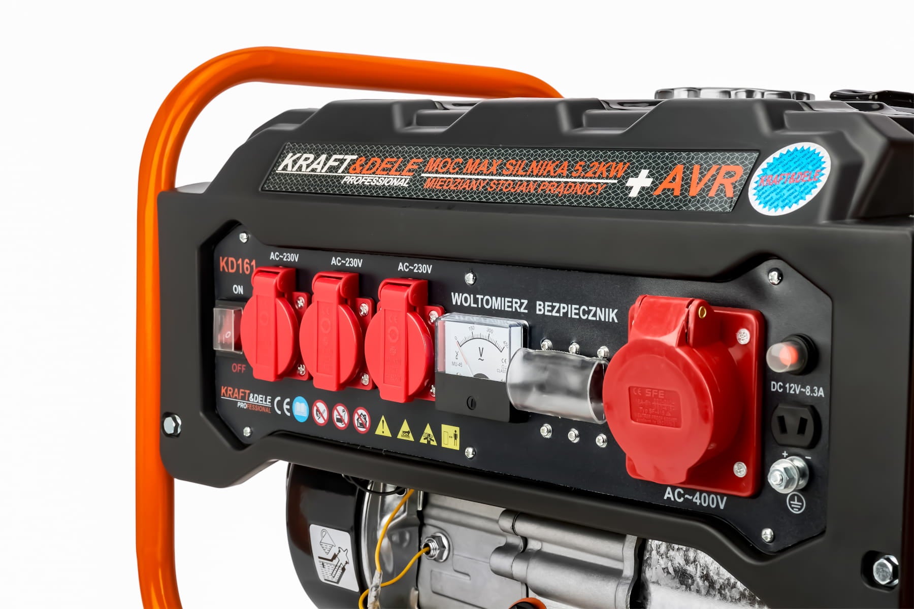 3500W Generator 12/230V/380V KD161