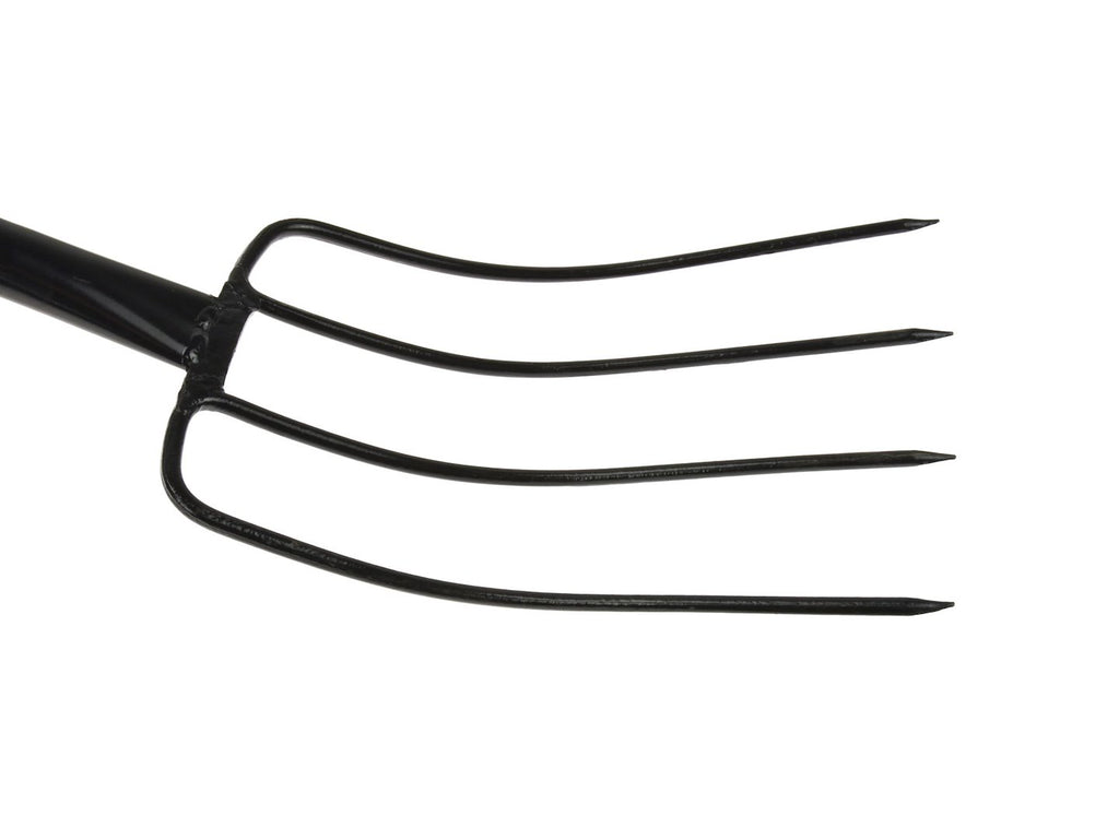 4-Tine Digging Fork with Steel D-Handle