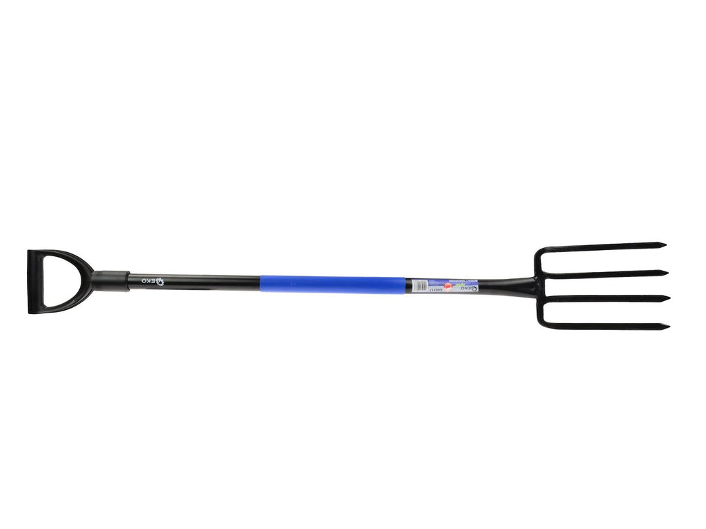 4-Tine Digging Fork with Steel D-Handle
