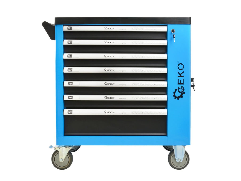 243 pcs Tool Cabinet, 7 drawers