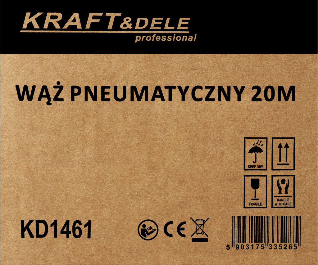 COILED PNEUMATIC HOSE 20M KD1461