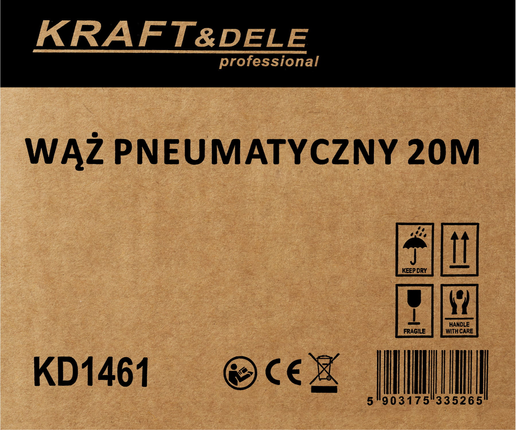 COILED PNEUMATIC HOSE 20M KD1461