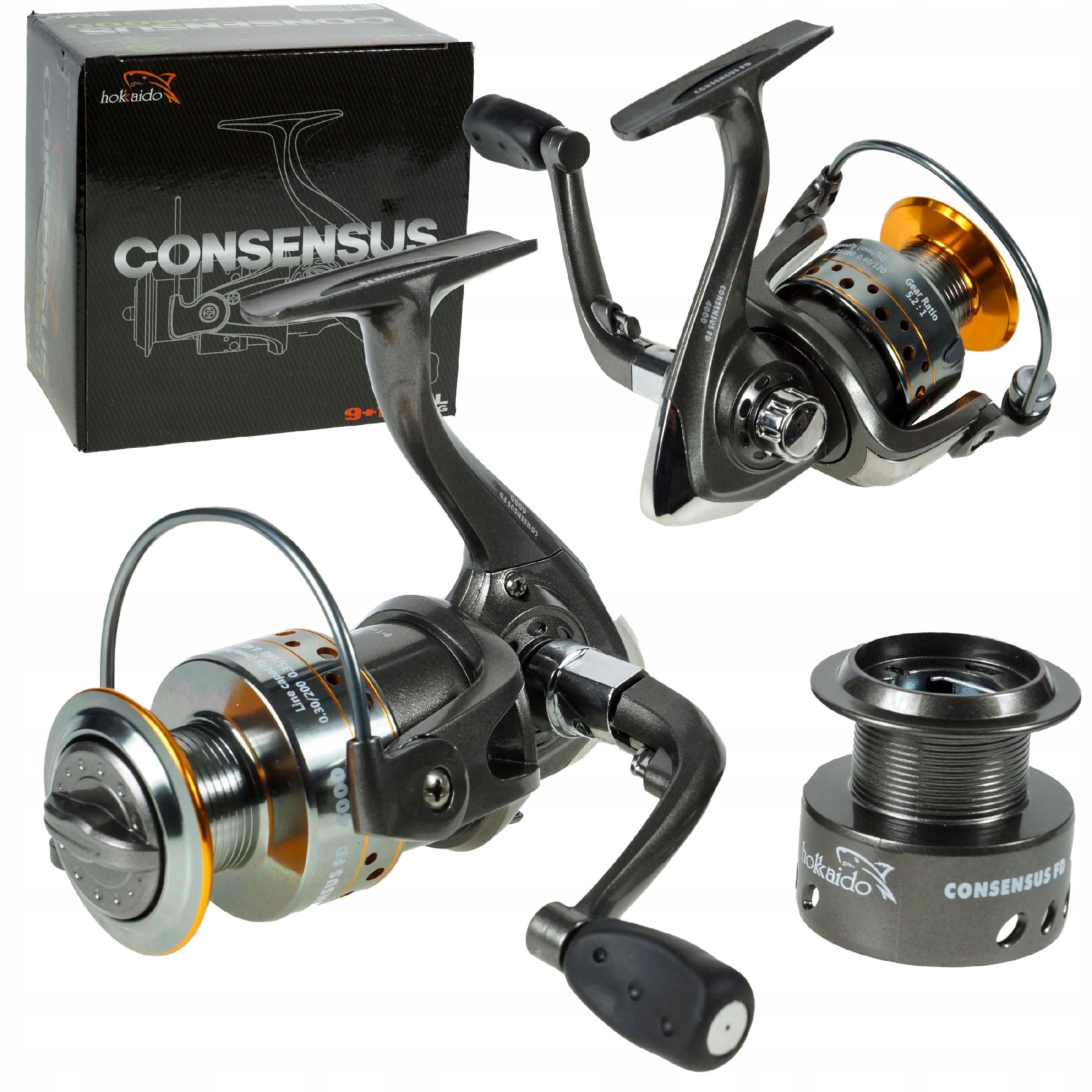 Reel Hokkaido Consensus FD1000 9+1 Spinfeder