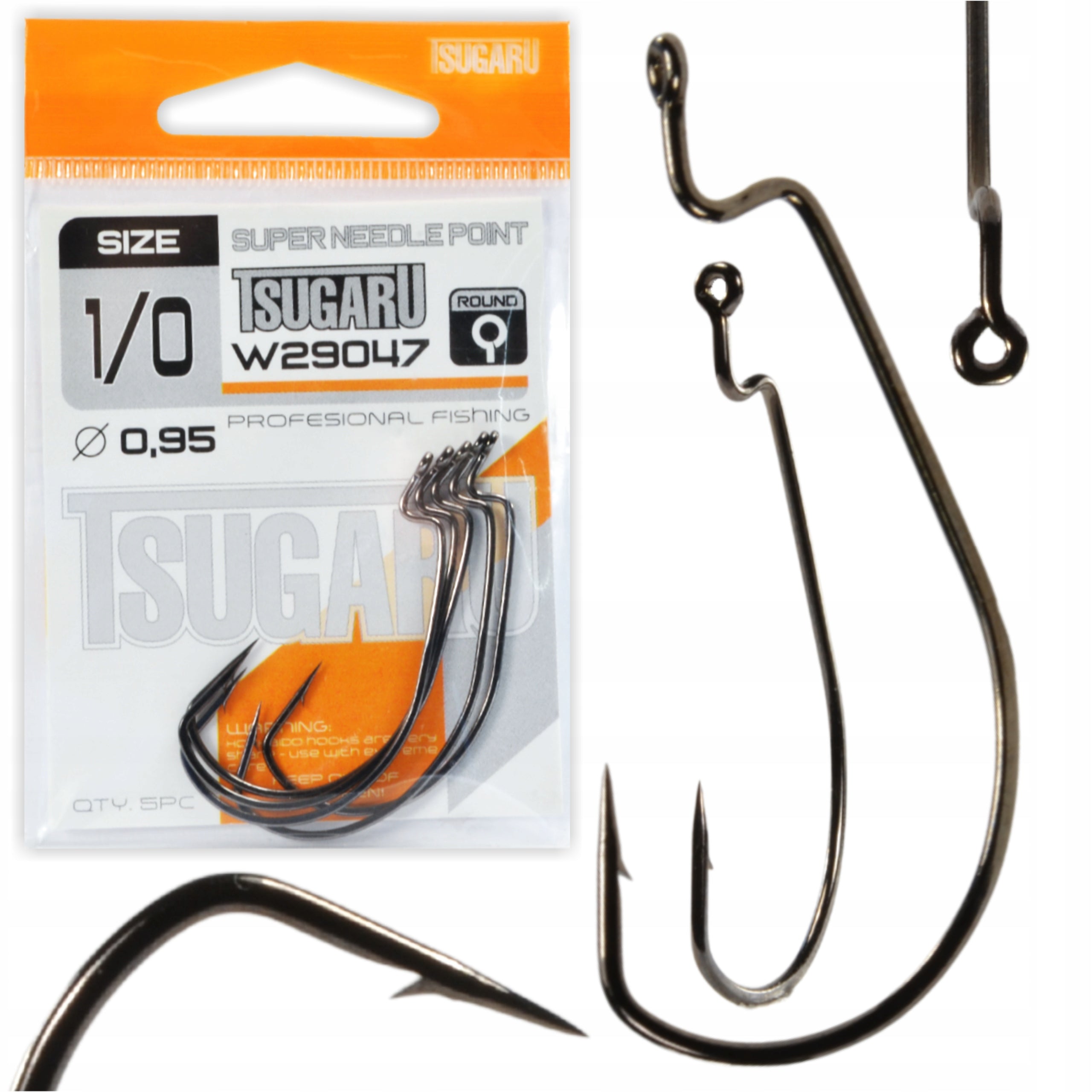 HOKKAIDO TSUGARU Offset konks suurus 1/0