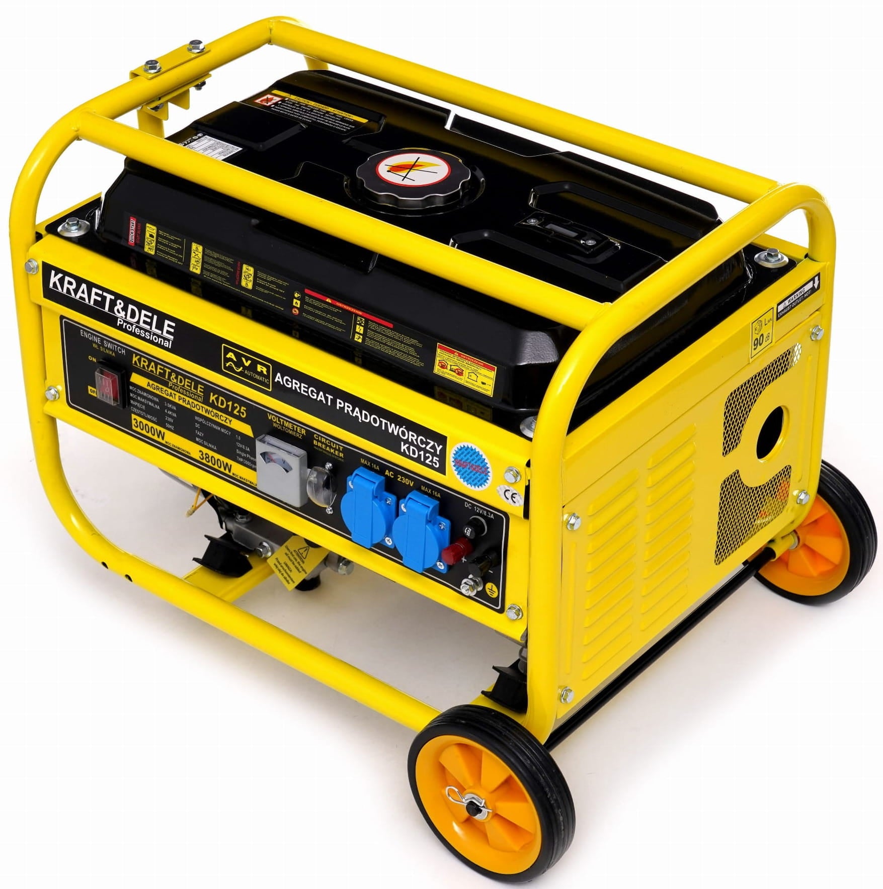 3800W 12/230V Generator KD125