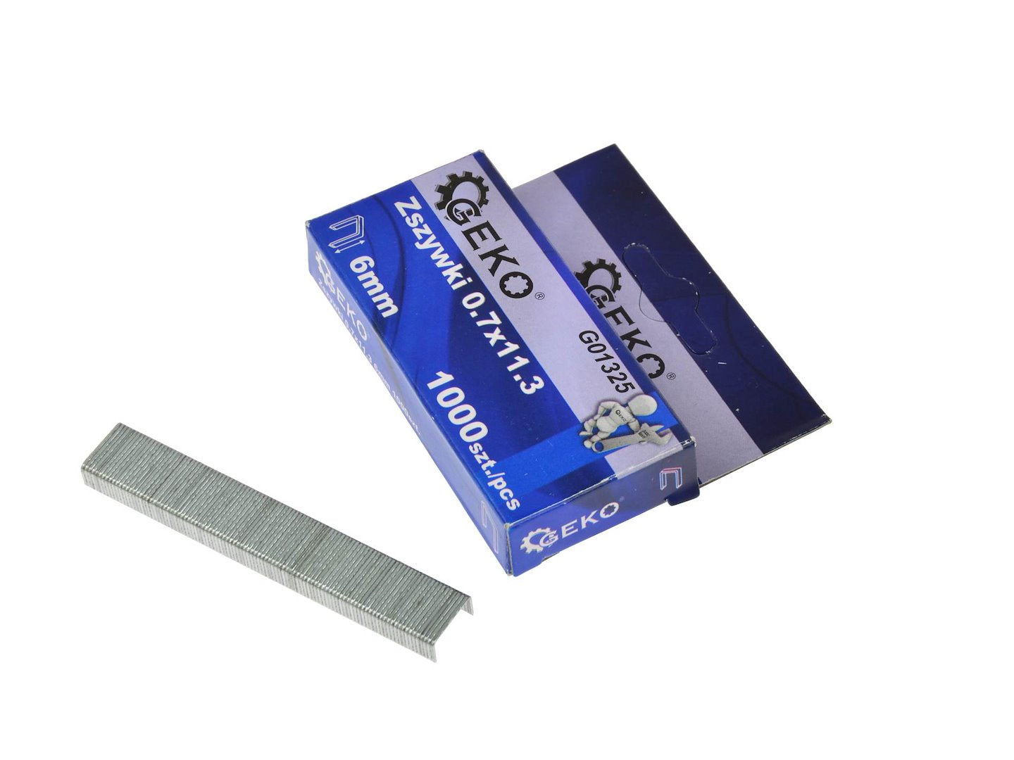 Staples 0.7 x 11.3 mm, 6 mm, 1000 pcs