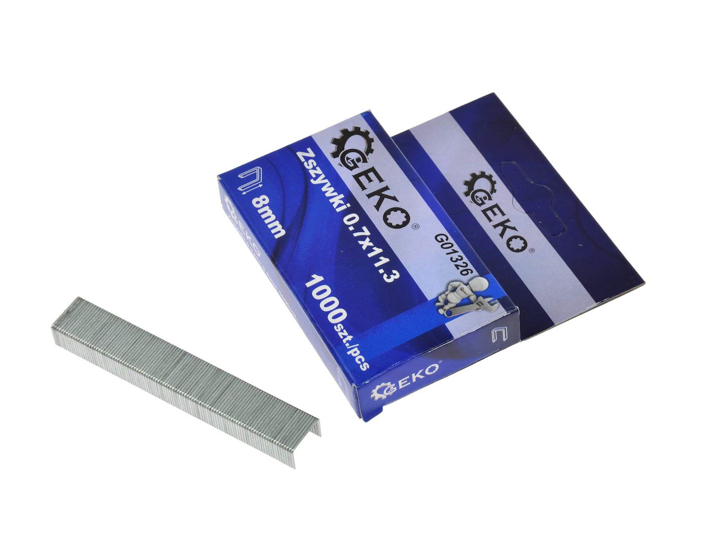 Staples 0.7 x 11.3 mm, 8 mm, 1000 pcs