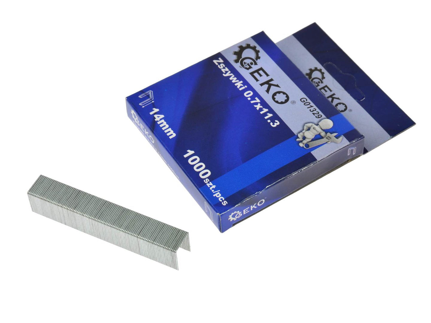 Staples 0.7 x 11.3 mm, 14 mm, 1000 pcs