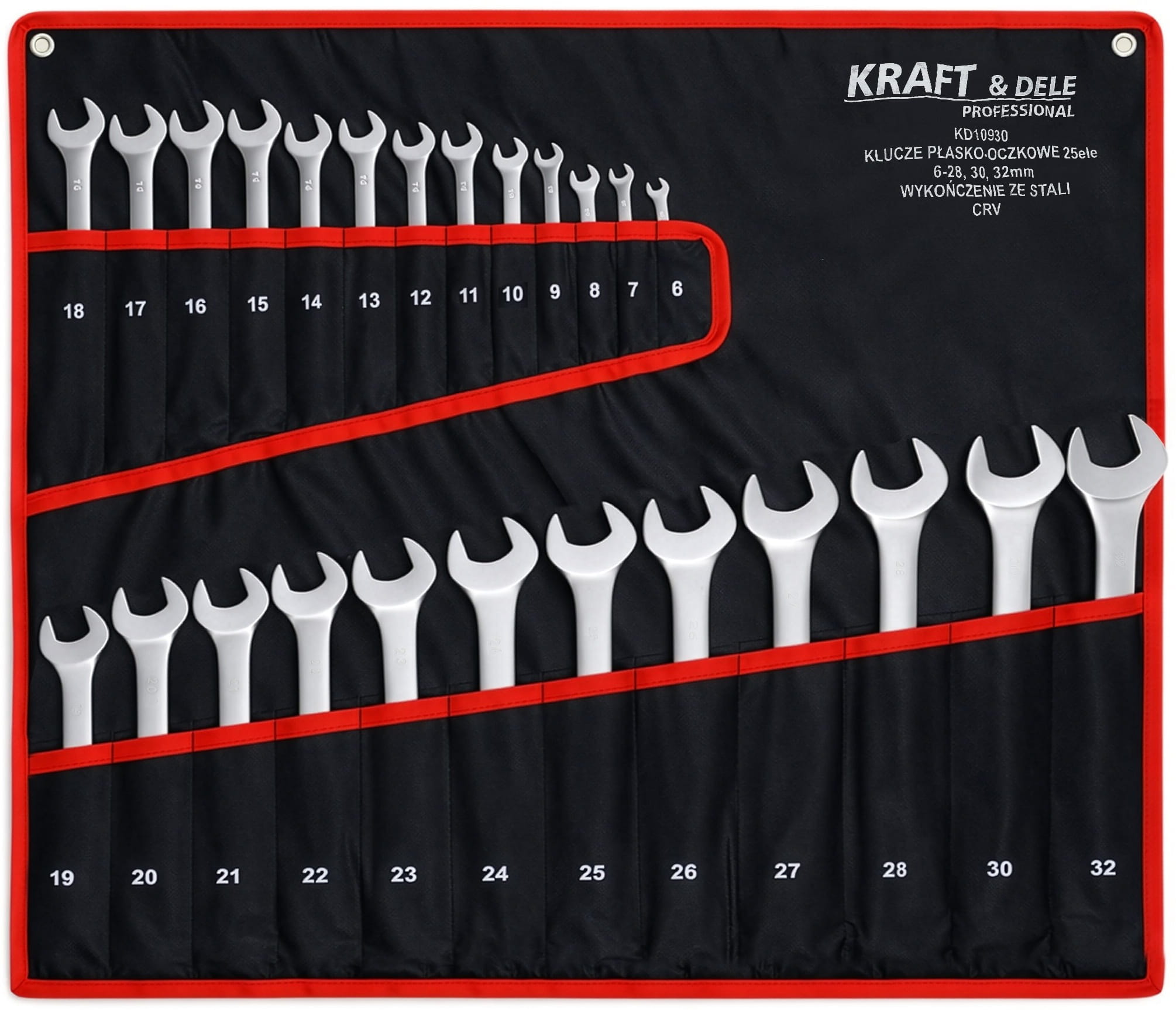 COMBINATION WRENCH SET 25pcs. KD10930