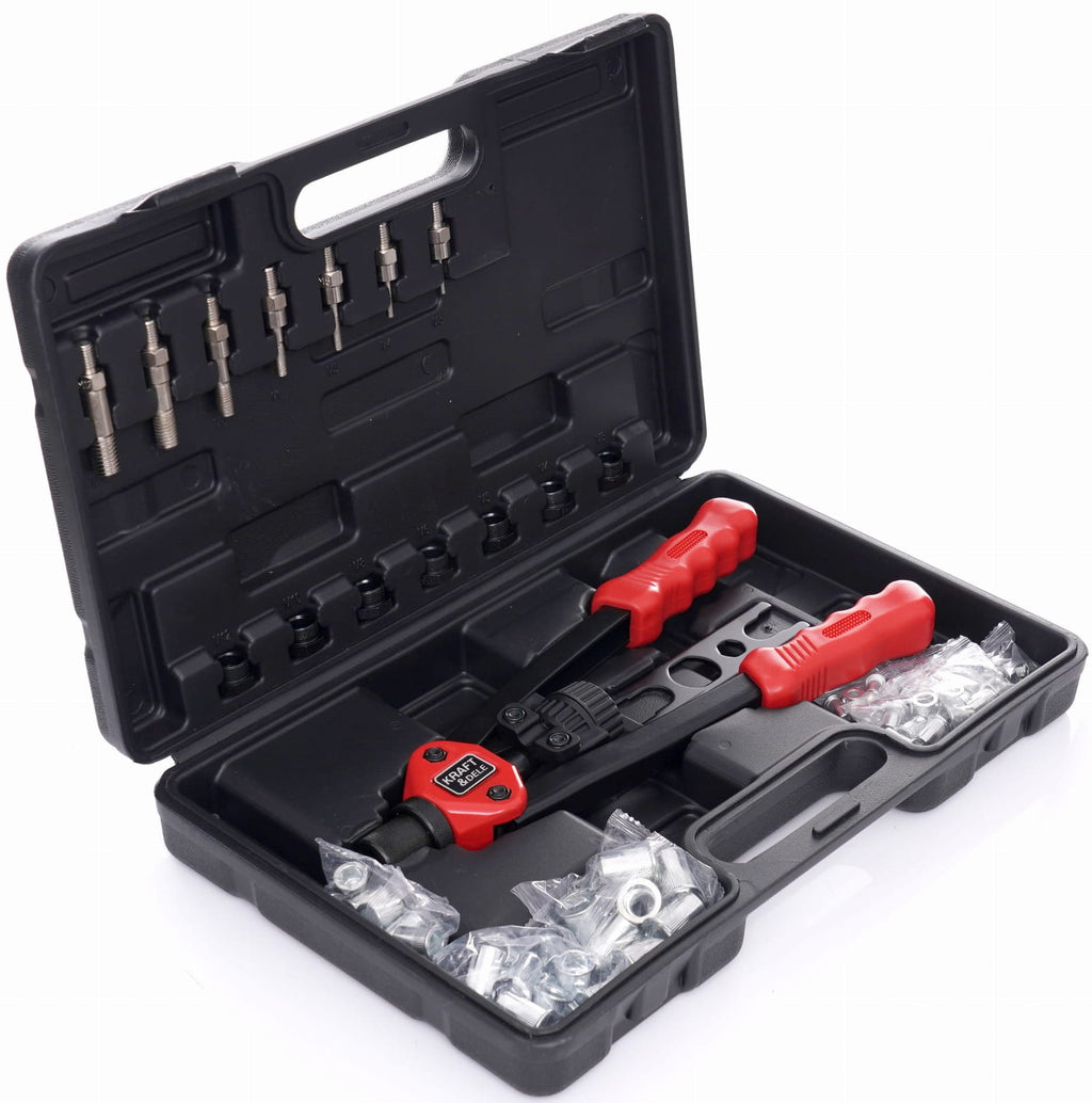 Hand riveter for rivet nuts 110 pcs. KD10556
