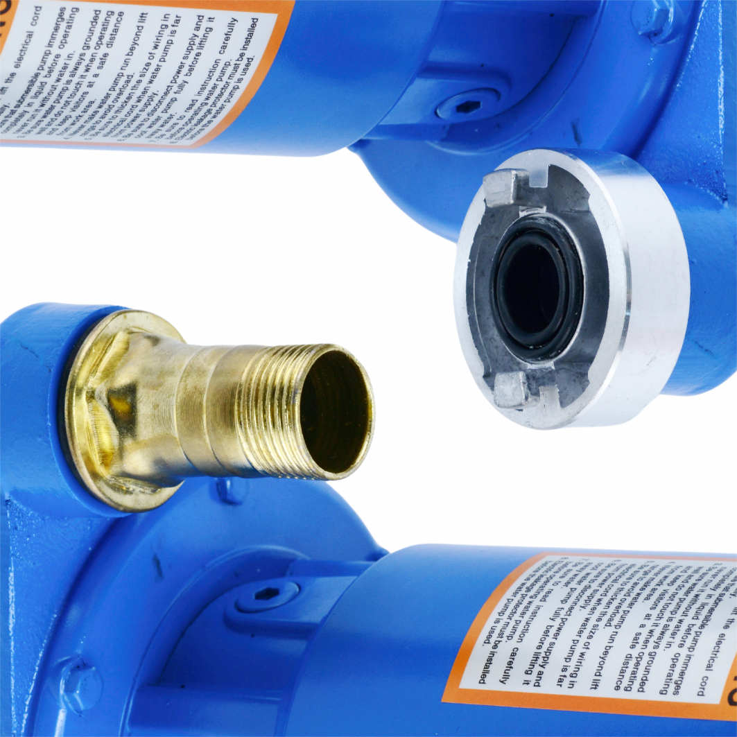 Määrdunud ja puhta vee pumba filter 2000W Black