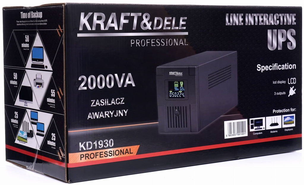 Emergency Power Supply UPS 2000VA LCD KD1930