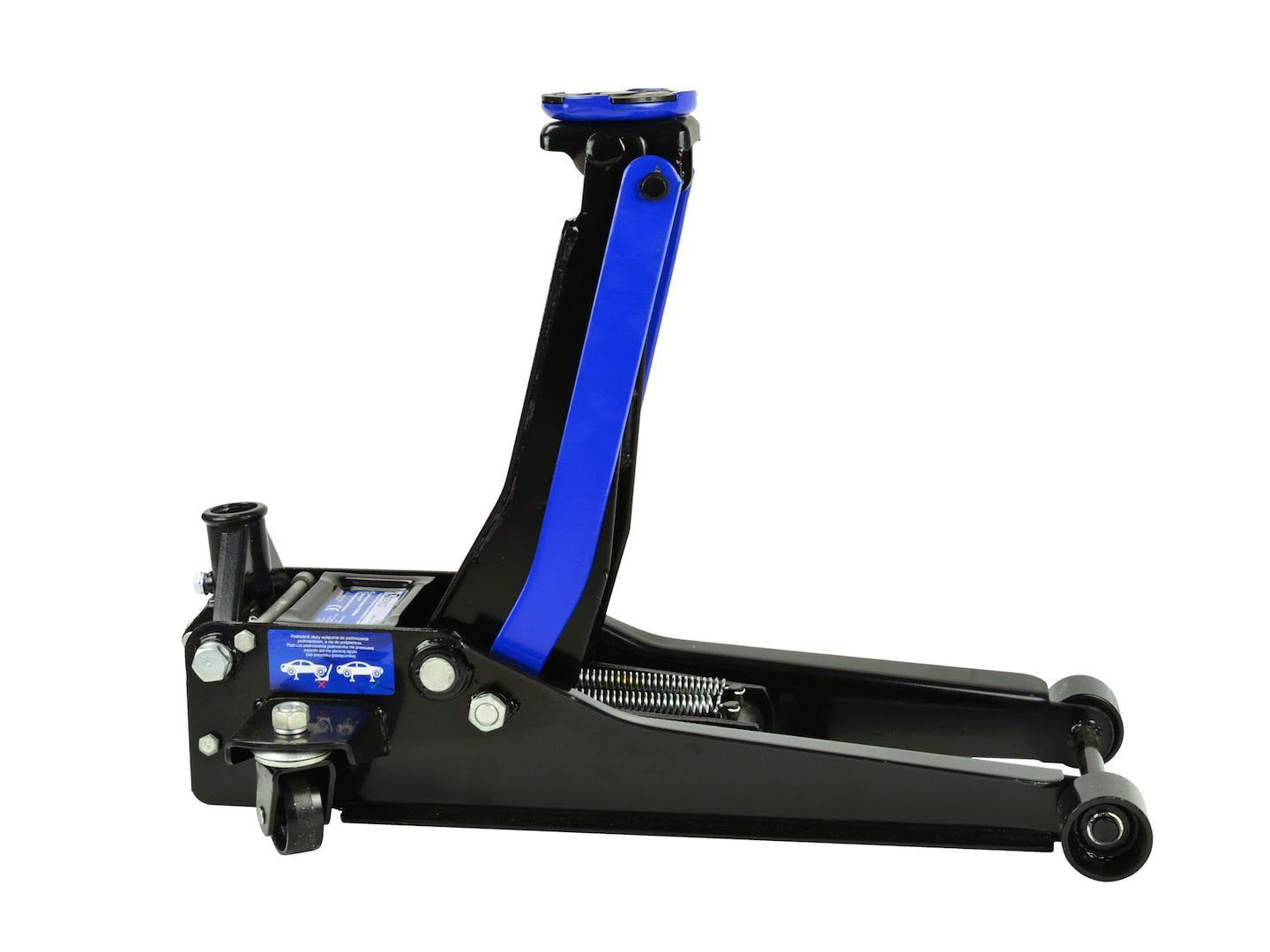 Low-Profile Dual-Pump Floor Jack 3T 75-500 mm GEKO Premium