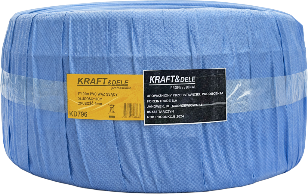 SUCTION HOSE 1" 100M 2mm KD796