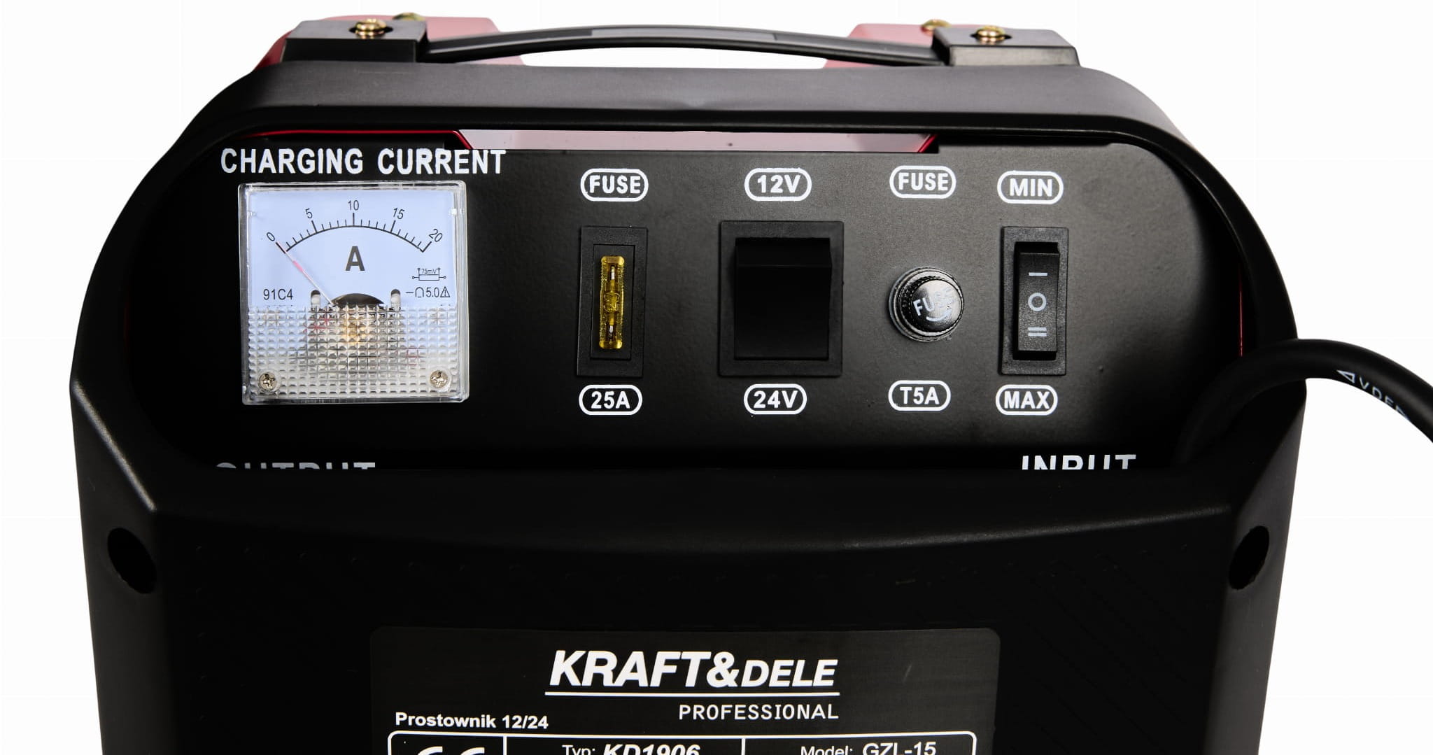 Car battery charger 12/24V 15A 150Ah KD1906