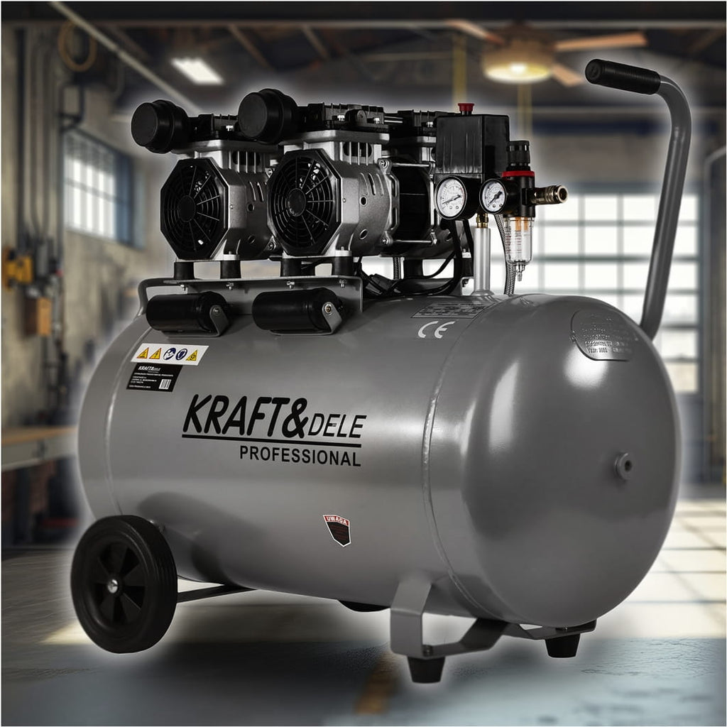 Oil-free compressor 100L / 2 x 1500W KD1398