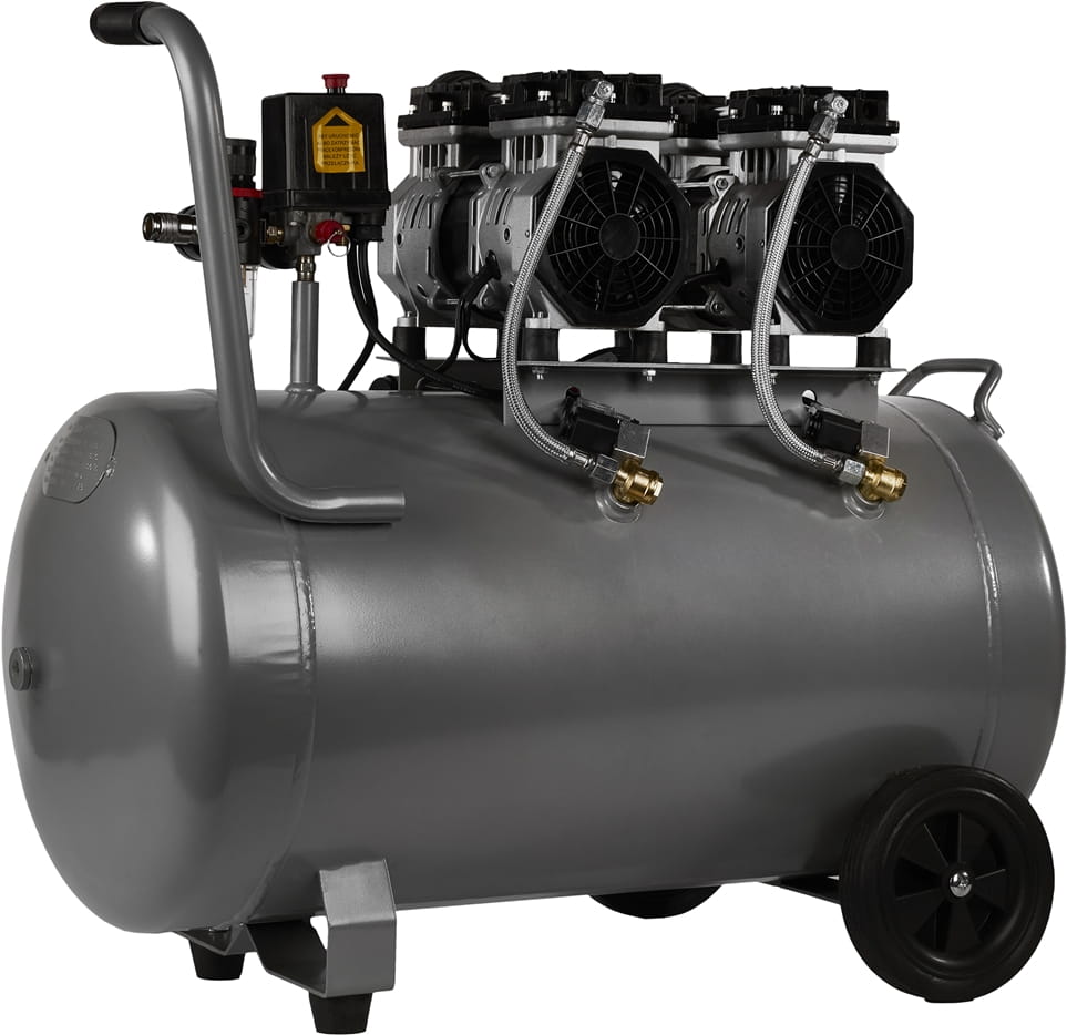 Oil-free compressor 100L / 2 x 1500W KD1398