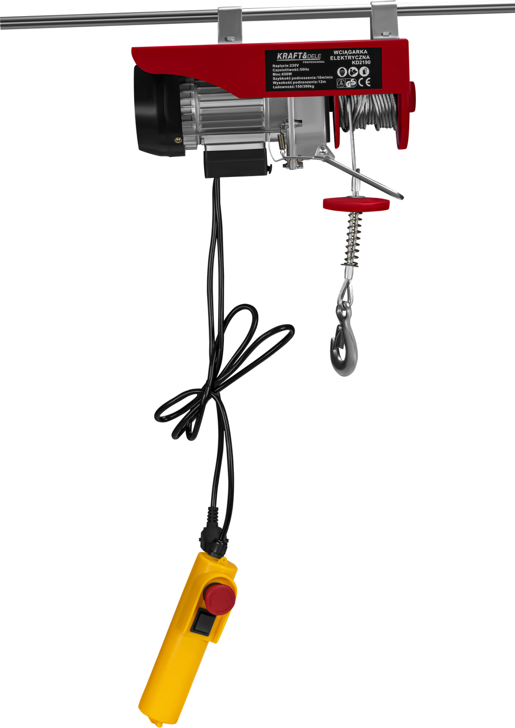 ELECTRIC WINCH 230V 650W KD2190
