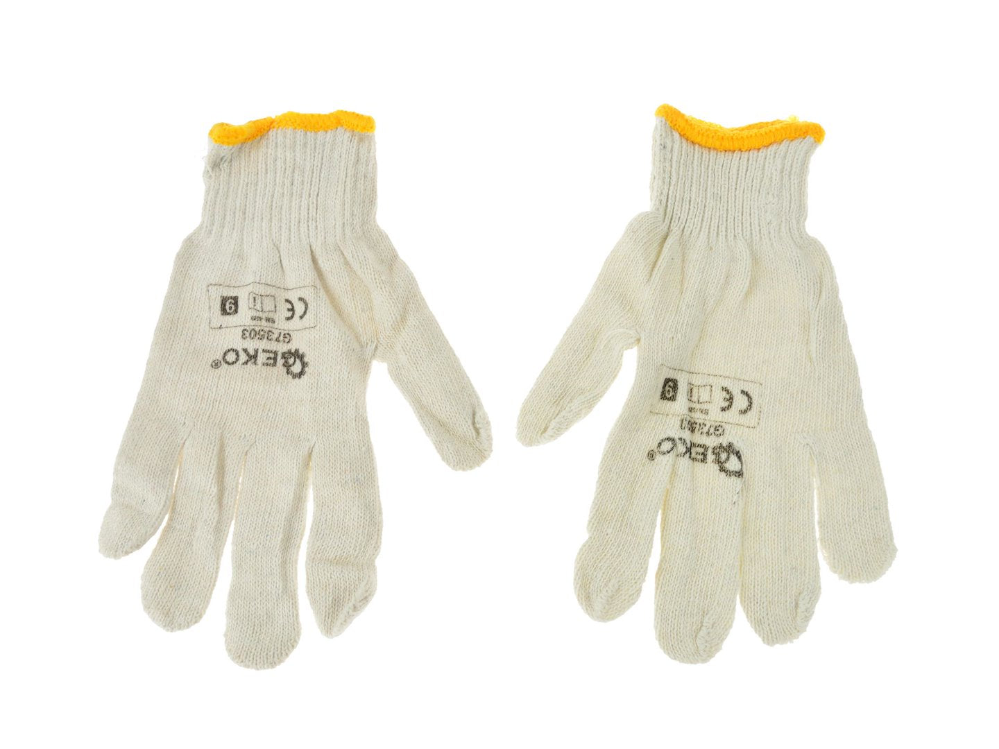 Natural White Cotton Glove – Pack of 12