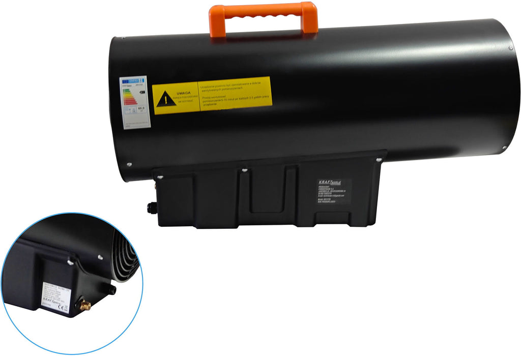 Gas heater 60kW Thermostat KD11702