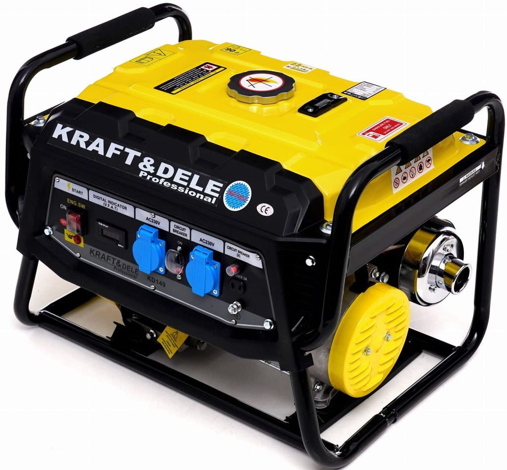 3500W Generator with LCD Voltmeter 12/230V KD149