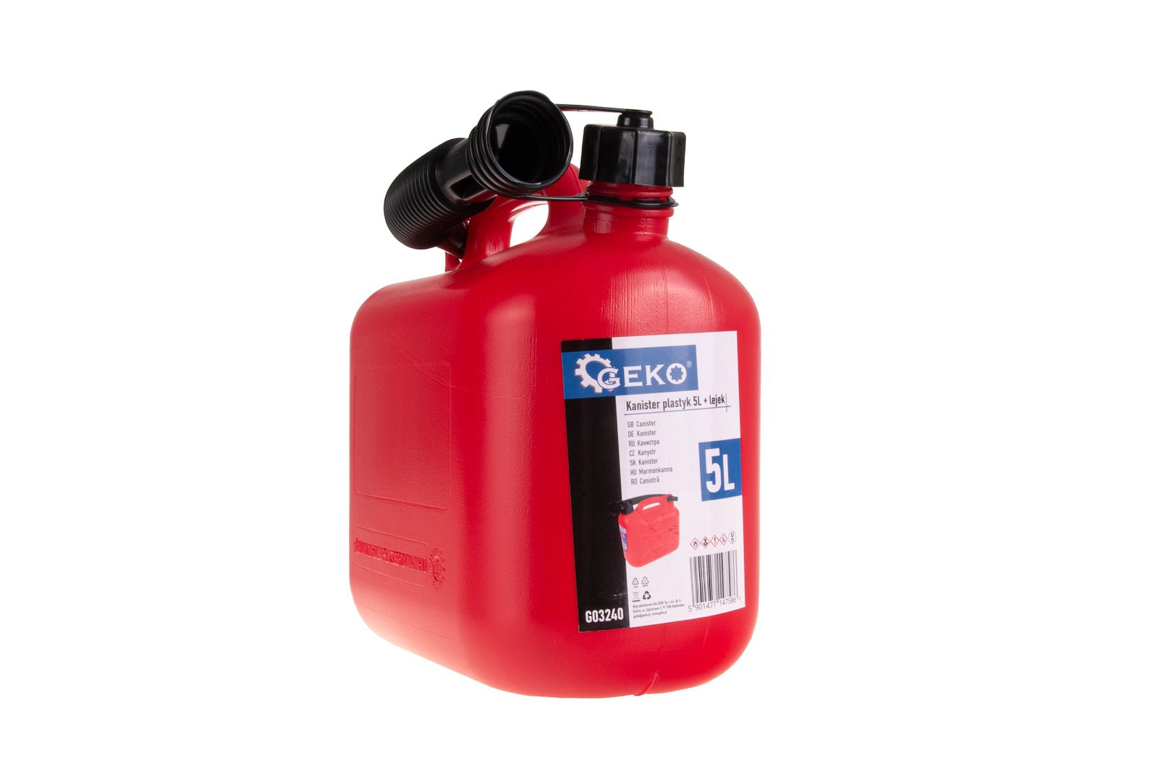 Plastic Petrol Can, 5L