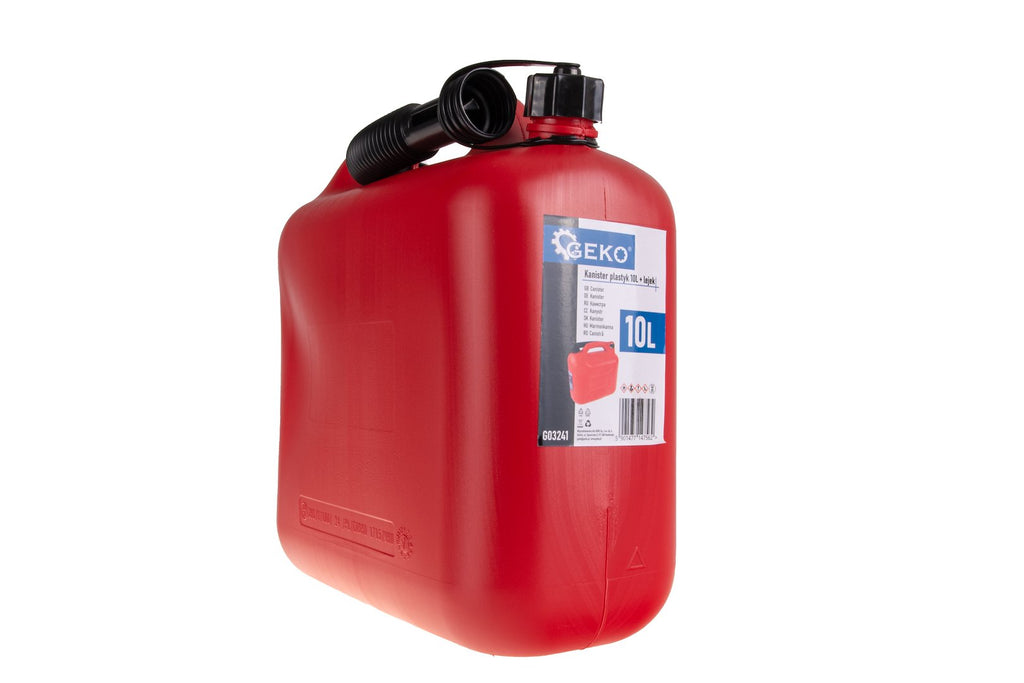 Plastic Petrol Can 10L