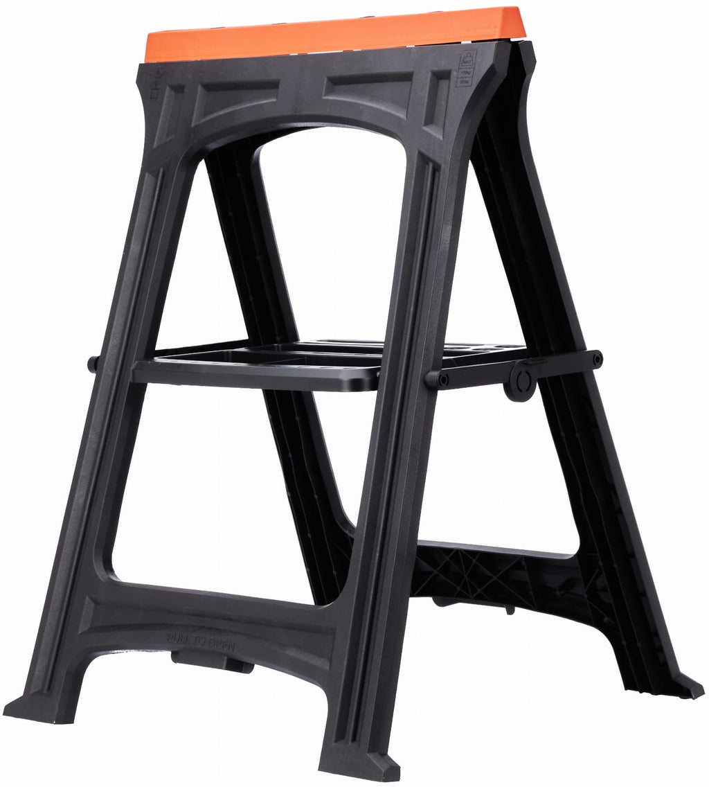 WORKSHOP SAWHORSE 2PCS + TOOL TRAY KD506