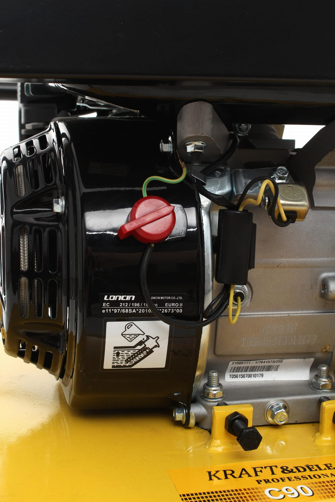 Soil compactor 5.5HP 92KG KD1184
