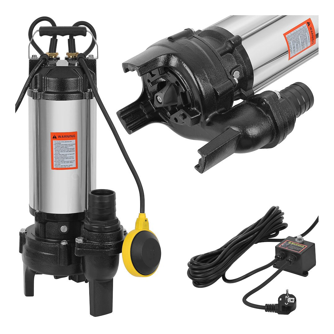 Sewage Pump with Knife and Float Switch 1.1 kW