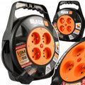 BLACK 59019 10 m cable reel extension lead