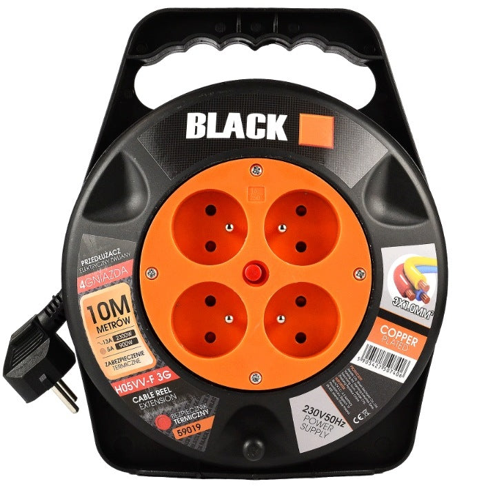 BLACK 59019 cable reel details