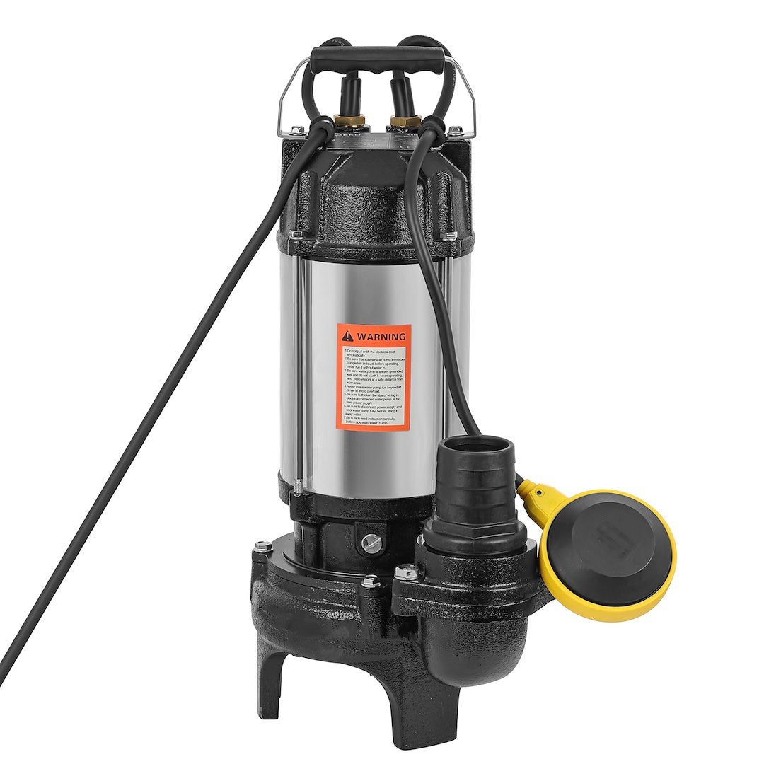 Sewage pump with knife and float switch 1.5 kW
