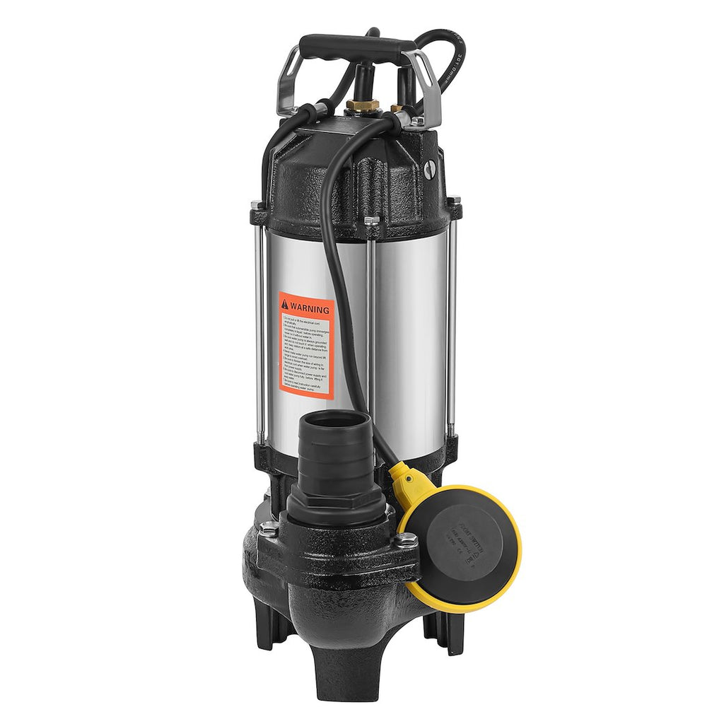 Sewage pump with knife and float switch 1.5 kW