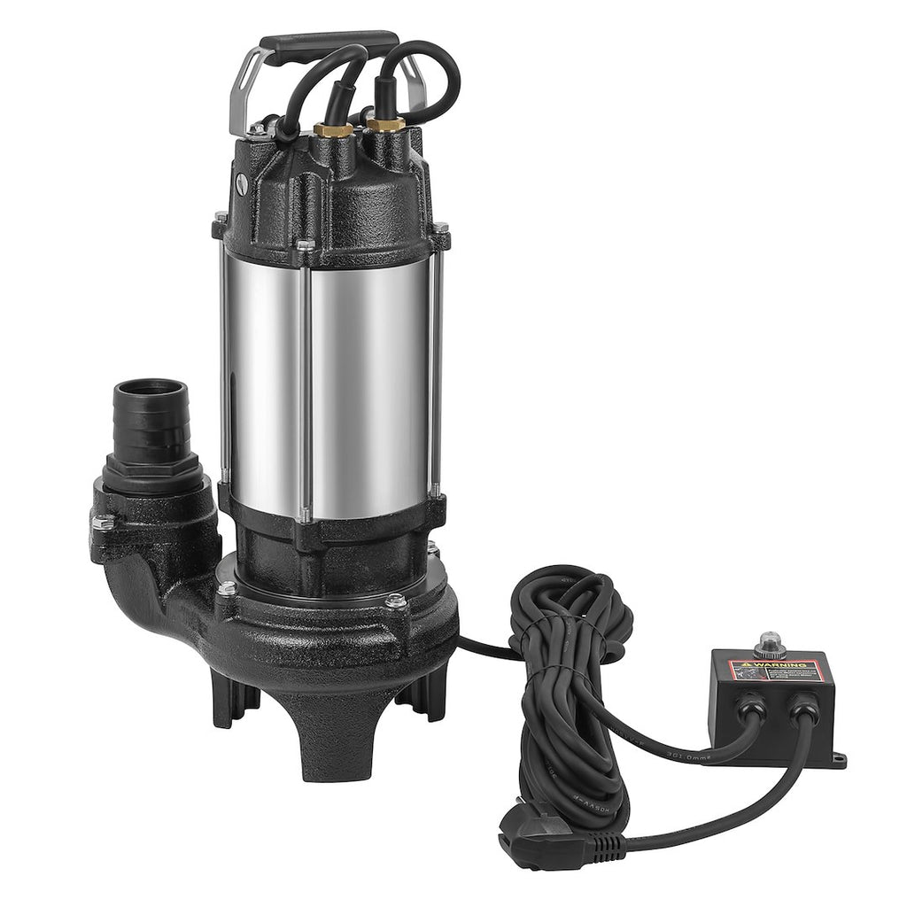 Sewage pump with knife and float switch 1.5 kW