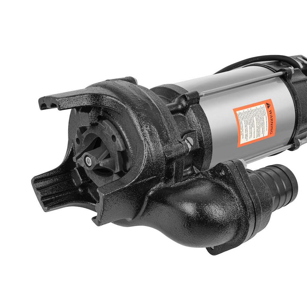 Sewage pump with knife and float switch 1.5 kW