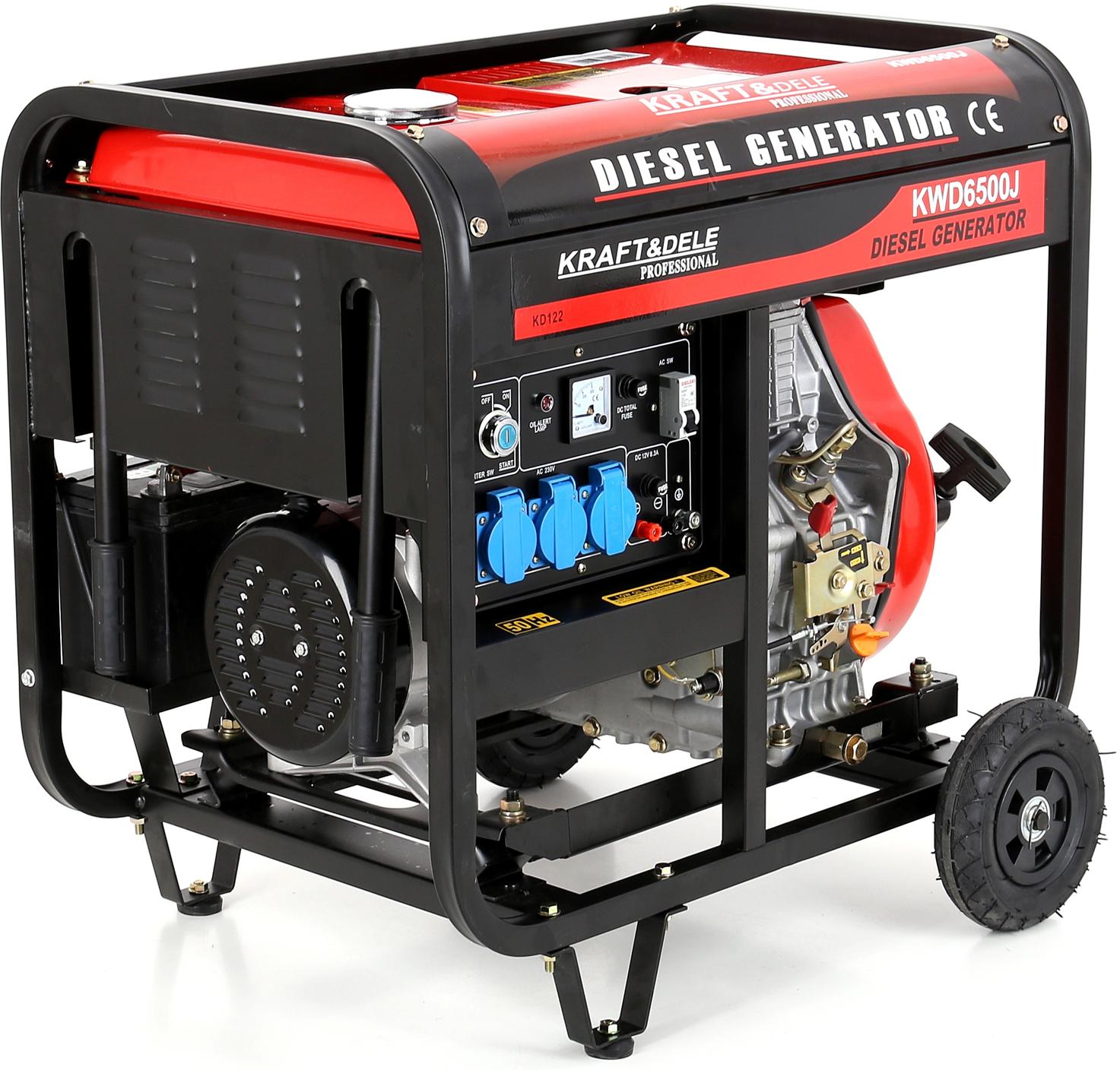 Diesel Generator 6500W 12/230V KD122