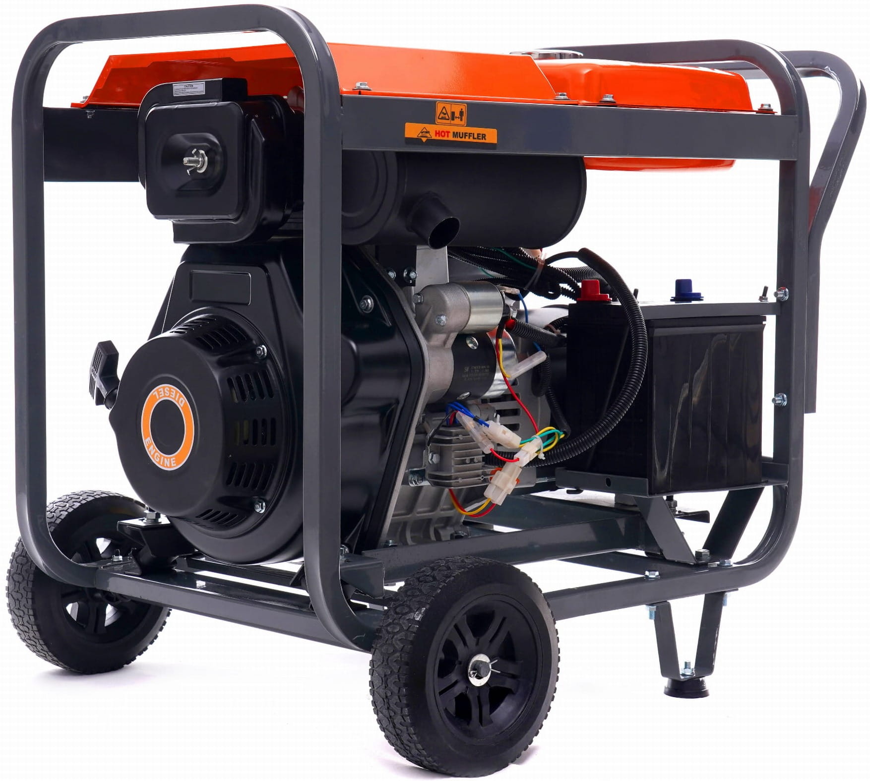 Diesel Generator 8KW 80% 230/380V KD126